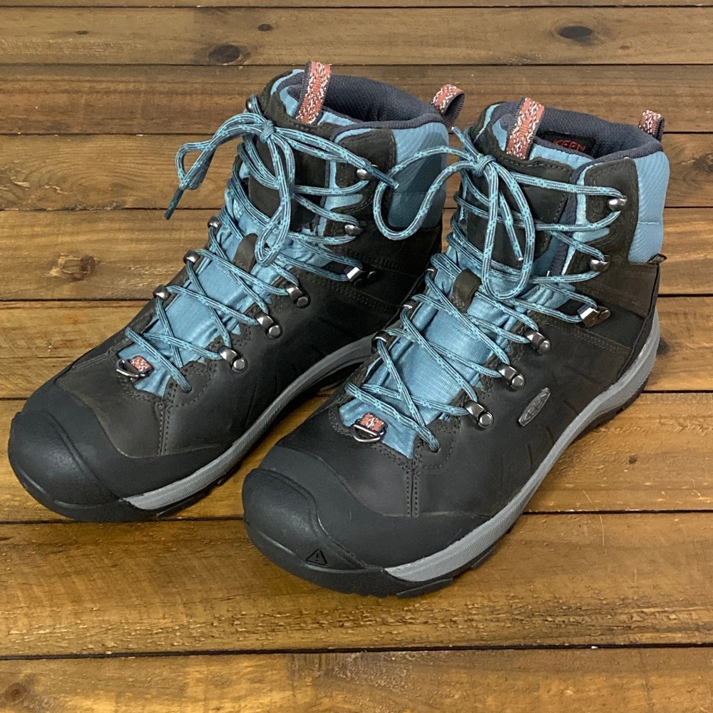 KEEN Revel IV Mid Polar Womens Winter Hiking Boots 9.5 Waterproof Magnet 1023629